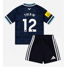 Newcastle United Malick Thiaw #12 Bortaställ Barn 2026-27 Korta ärmar (+ Korta byxor)